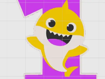 magnete 1BabyShark