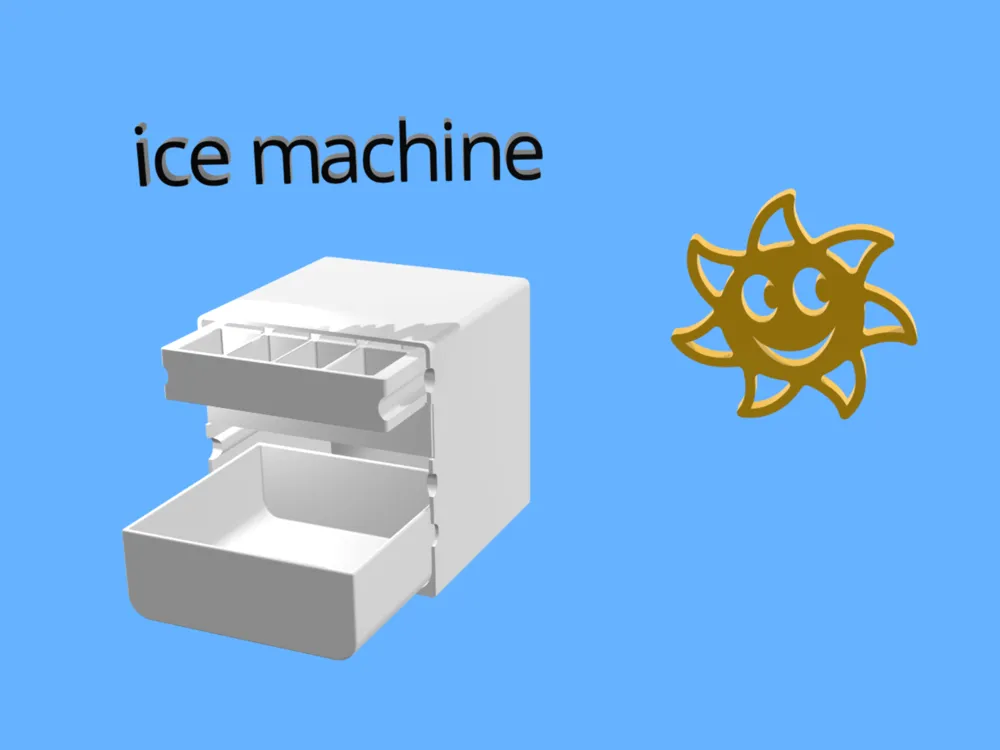 ice machine by jsp_wsh MakerWorld: Download Free 3D Models