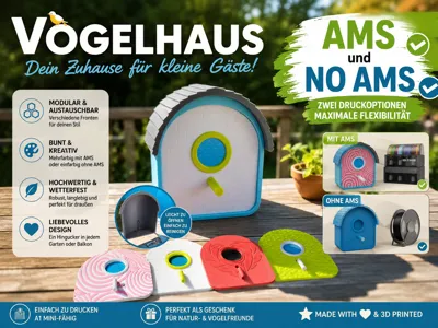 Birdhouse: Various Fronts / Roofs > AMS & No AMS