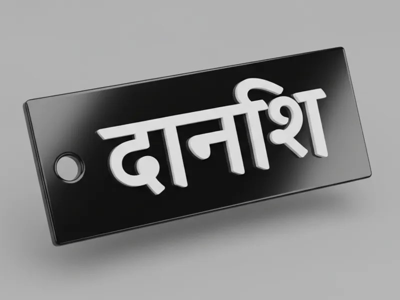 Marathi Keychains & Name Tags