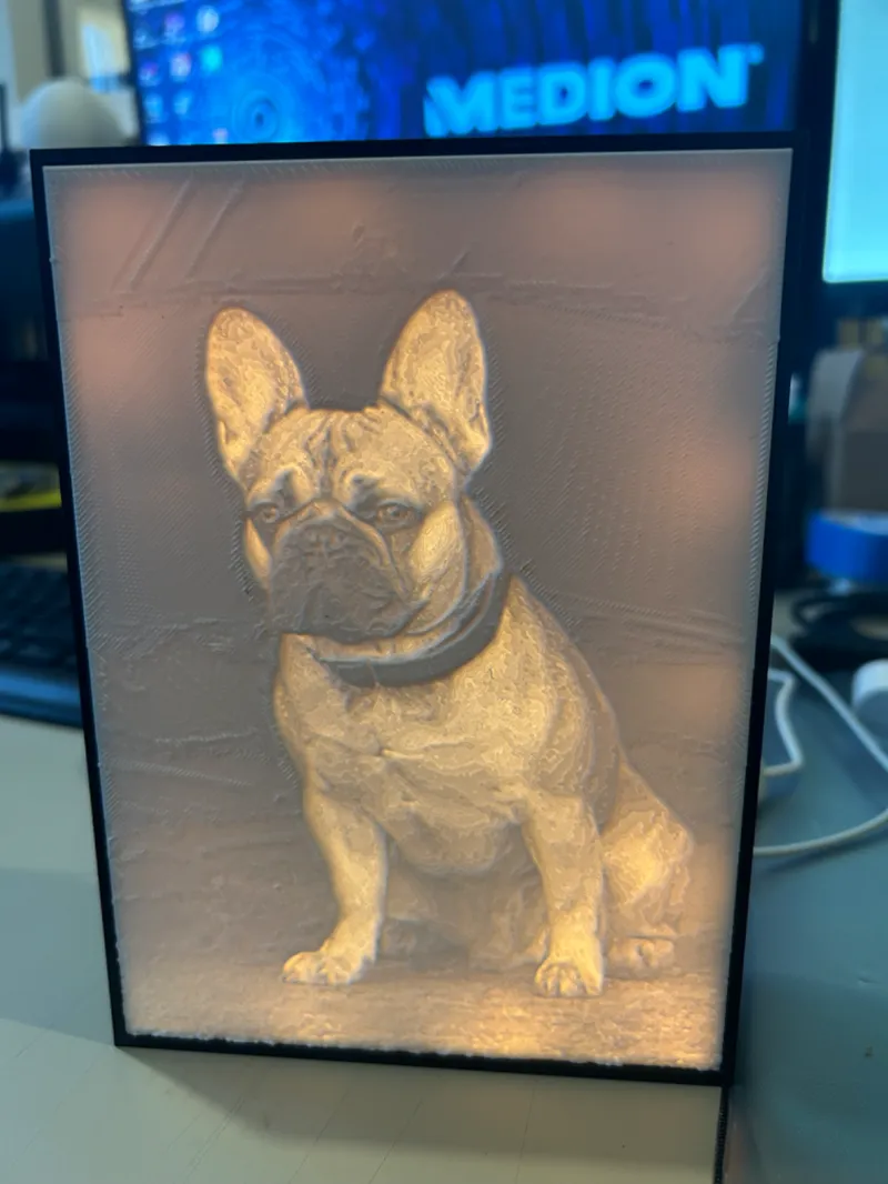 Lightbox for Lithophane 13x18