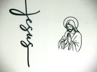 Décoration murale Jésus — photo 2