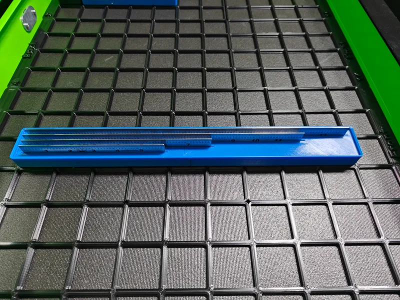 Mr. Pen Machinist Rulers 1x9 Gridfinity Holder