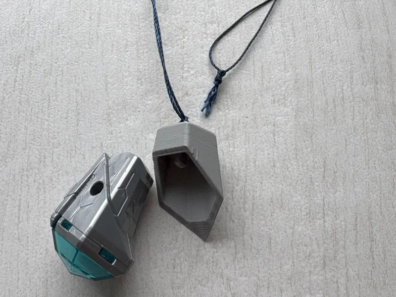 Ultraman Omega necklace base & gem