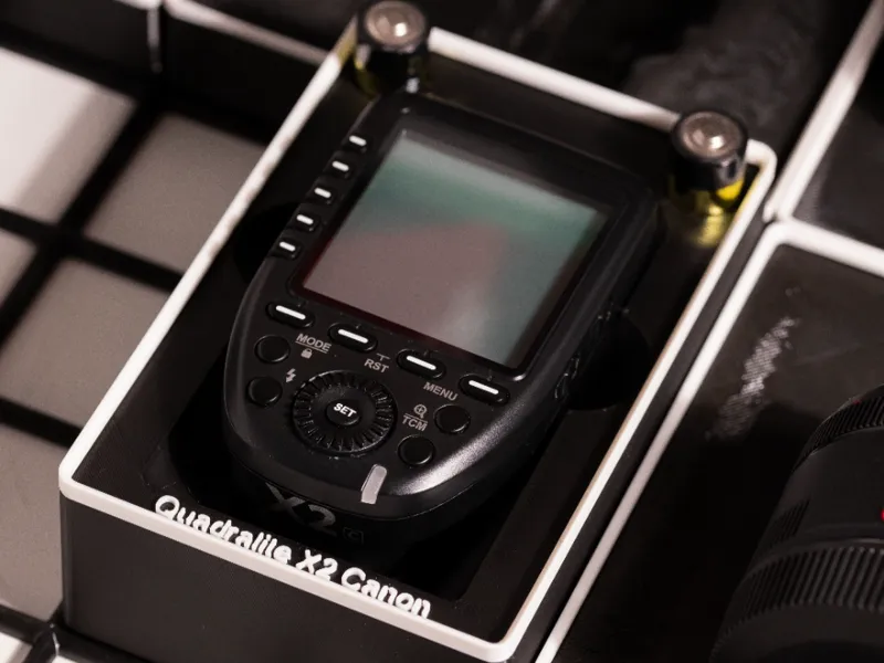 Gridfinity: Godox XPro Quadralite X2 Battery Slot