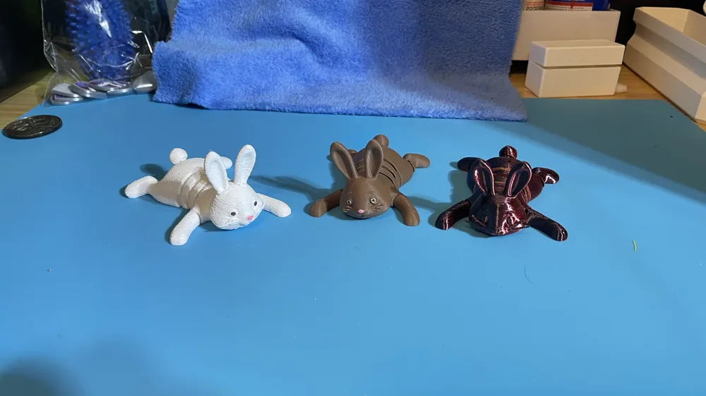 Articulated Pepe' The Floppy Bunny - Free 3D Print Model - MakerWorld