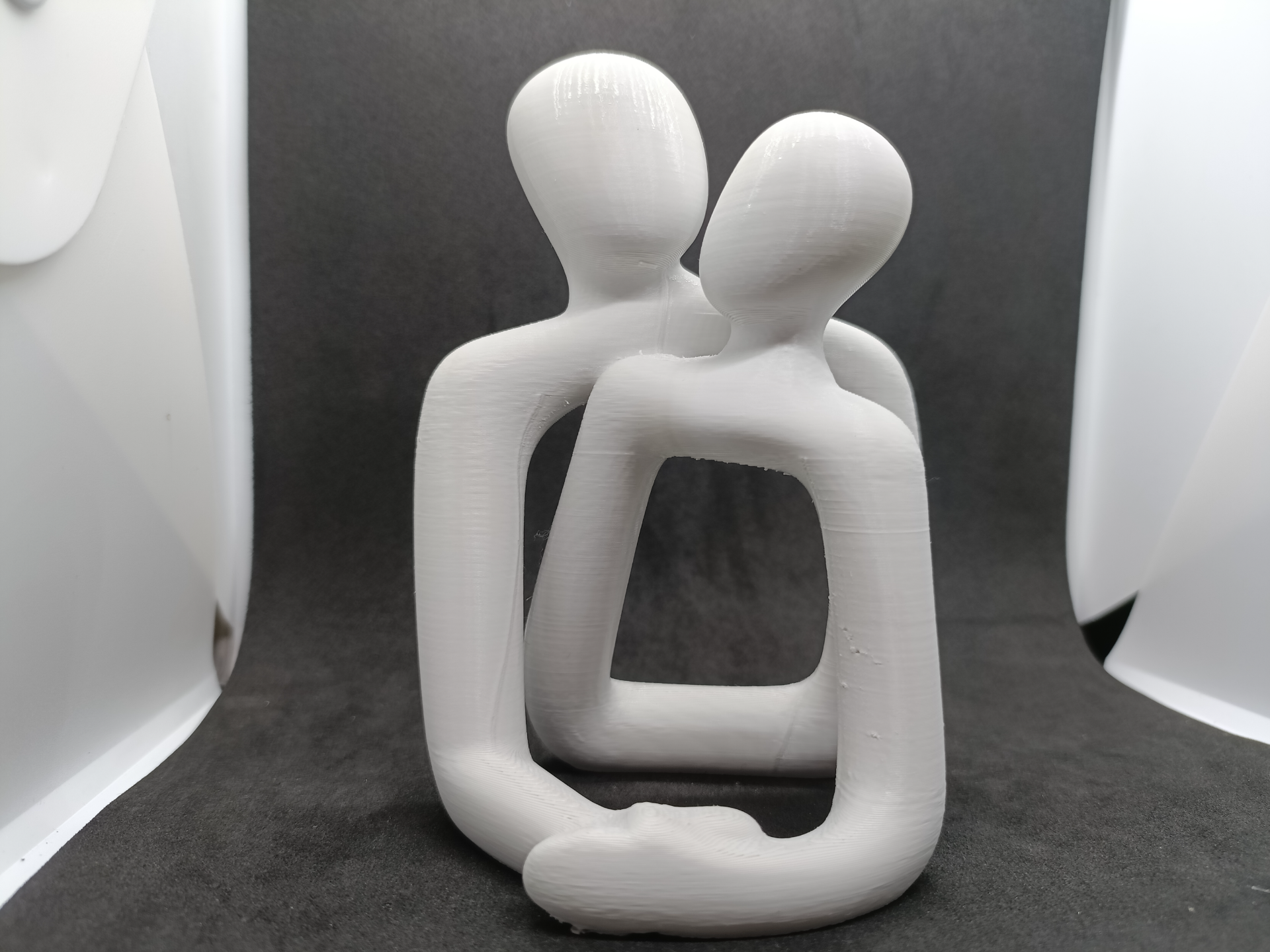 Infinite Loop Valentine's Day Sculpture