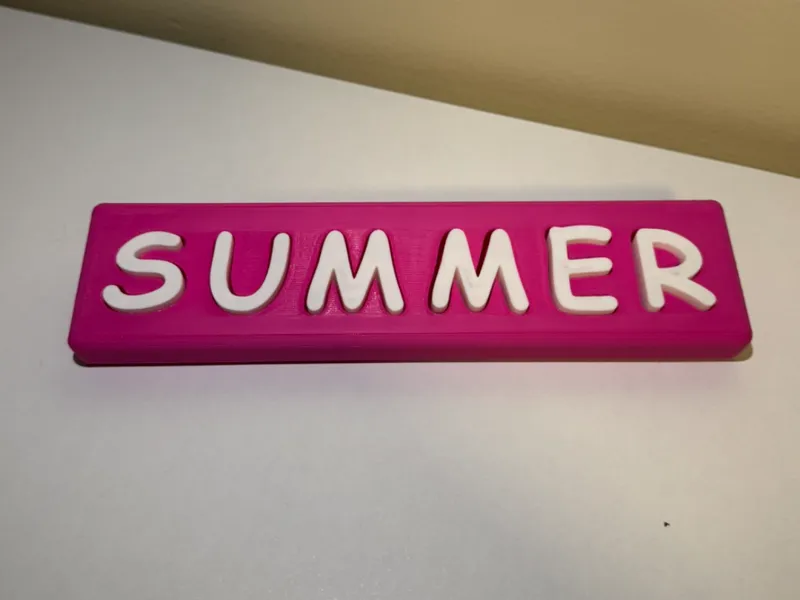 SUMMER - Name Puzzle