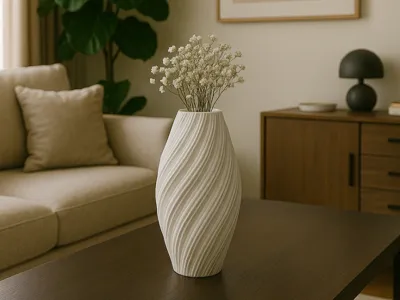 Ice Cream Vase