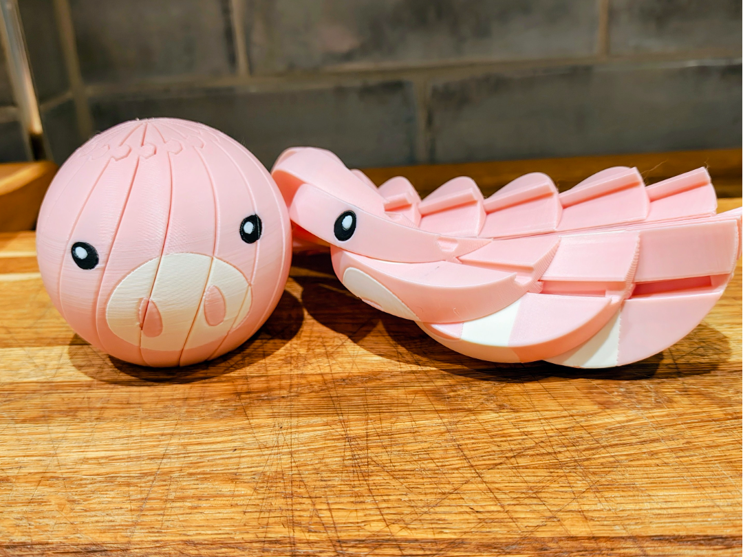 Pig fidget ball