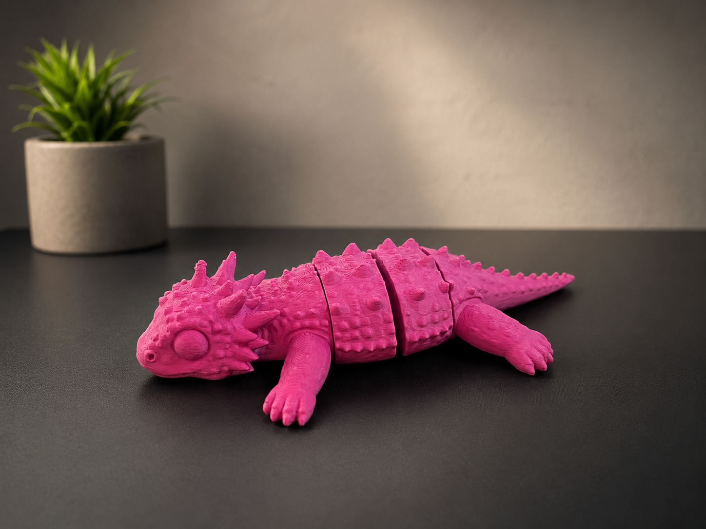 Articulated Horny Toad Lizard