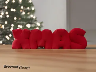 XMAS Letters - Christmas Decoration