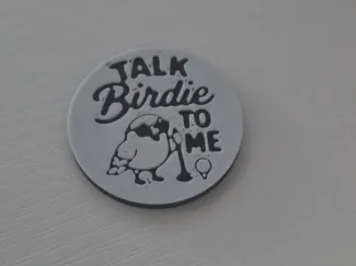Talk Birdie to me golf ball maker