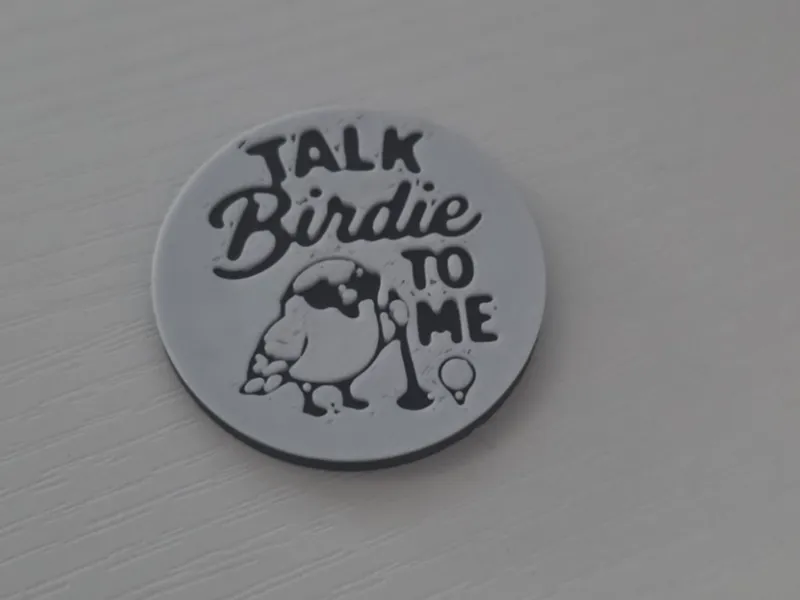 Talk Birdie to me golf ball maker