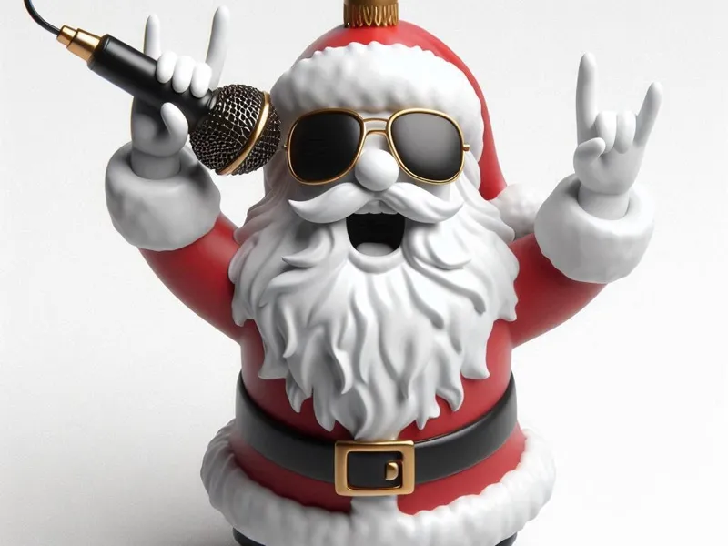 Rock ‘n’ Roll Santa – Christmas with Attitude