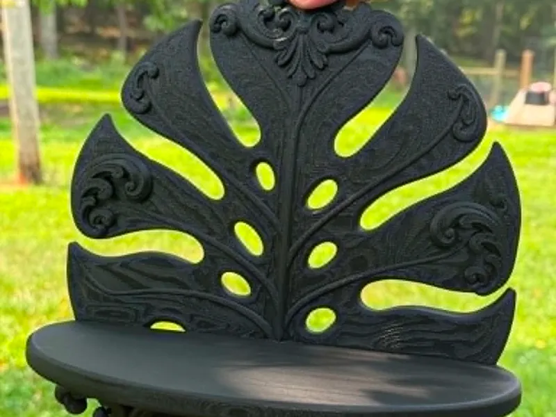 Monstera Leaf Shelf