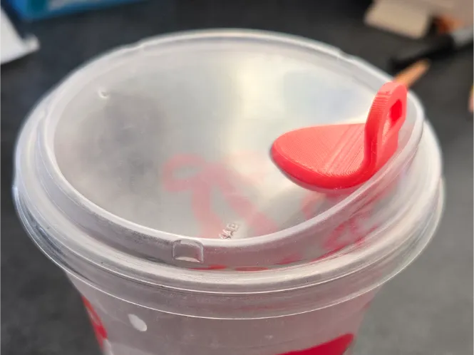 Starbucks Lid Hole Blocker (Splash Guard Plug)