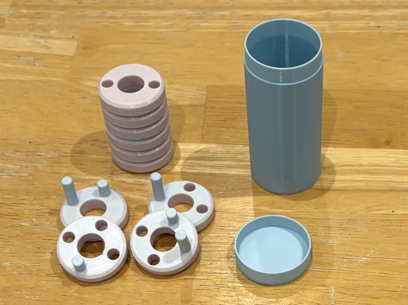 10 Piece Candy Roll Logic Puzzle