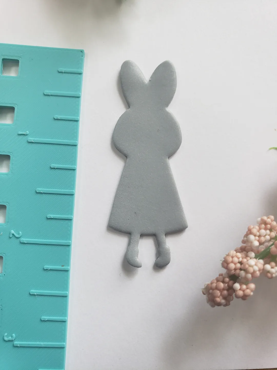 Easter Gnome Girl Polymer Clay Earring Cutter Set view 2