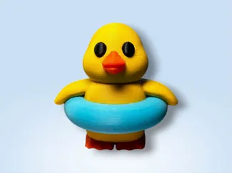 Jeep/Cruise Duck with Pool Float