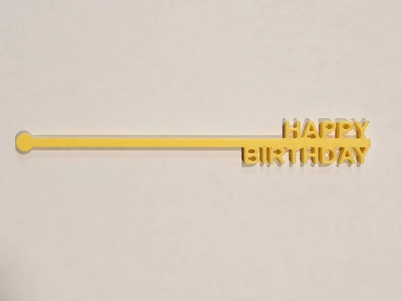 Customizable Swizzle / Stir Stick