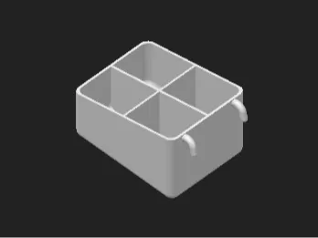 IKEA SKADIS Add-Ons: Parametric Bins 2x2