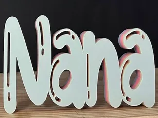 Nana Name Plate