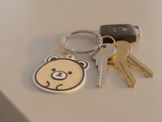 귀여운 곰돌이 키체인