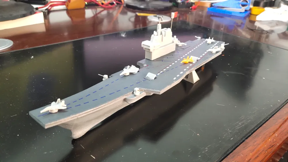 Shandongclass aircraft carrier by 好奇老蚂蚁 MakerWorld