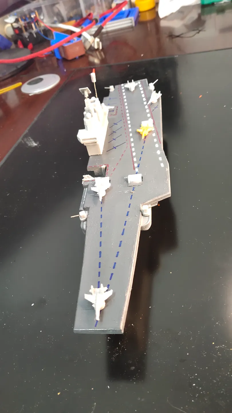 Shandongclass aircraft carrier by 好奇老蚂蚁 MakerWorld