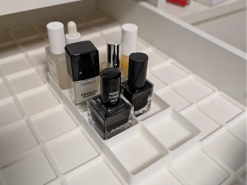 Gridfinity Nail Polish Organizer 2x4