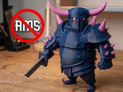 Pekka| No AMS / AMS - Free 3D Print Model - MakerWorld
