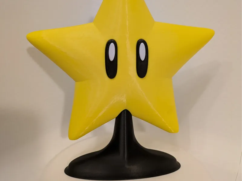 Super Mario Star Tablestand