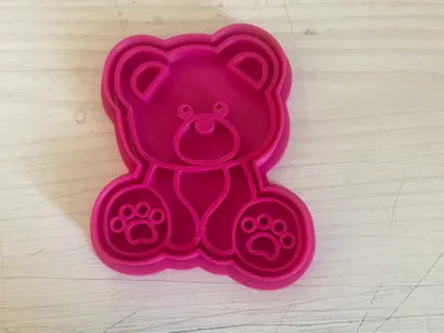 Bear cookie cutter . Little bear cookie cutter
