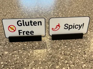Potluck Signs