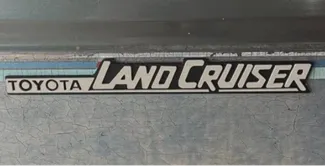 landcruiser badge (1985 60 series landcruiser)