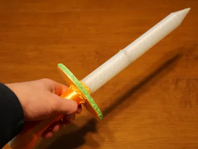 NO SUPPORTS NEEDED!! Dagger-Short Sword
