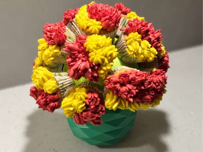 Large low poly vase printable on A1 mini