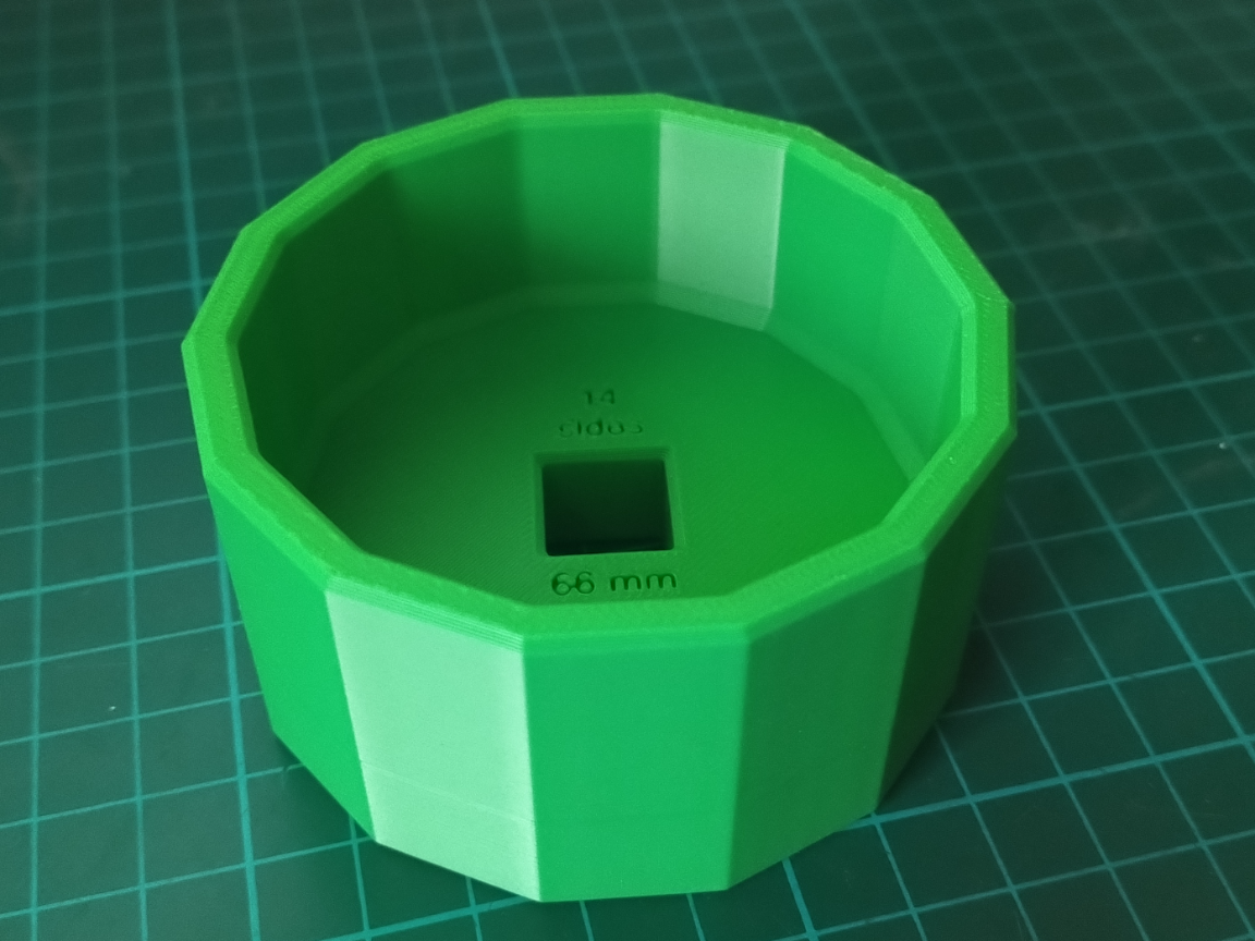 Parametric Oil Filter Socket/Wrench