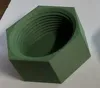 1'' With hex nut