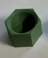 3/4'' With hex nut