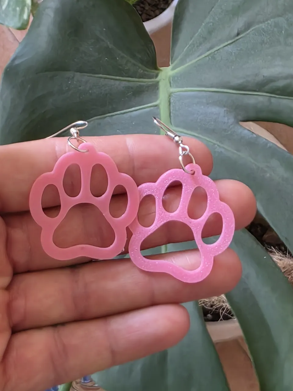 Pendientes Huella Perro view 4