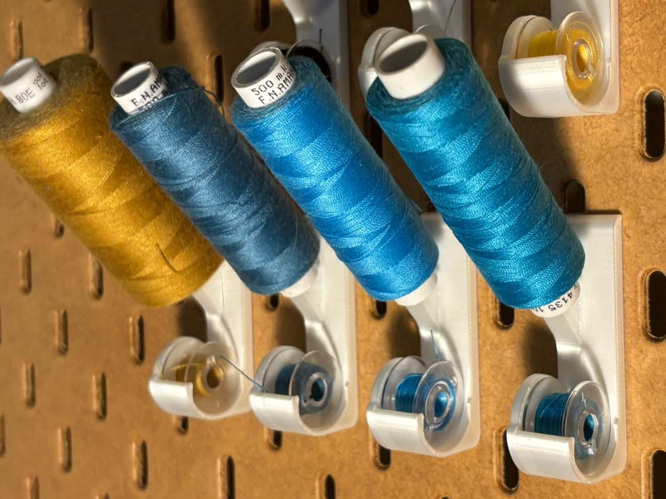IKEA Skadis Sewing Thread Spool & Bobbin Holder