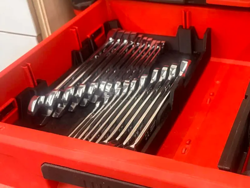 Wrench Organizer for Packout Drawer