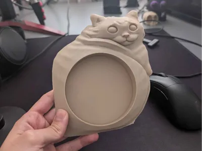 Cat butt Coaster