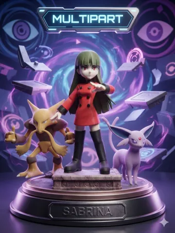 Tapa o cubierta: Sabrina Gym leader / Multiparte — vista de referencia 2