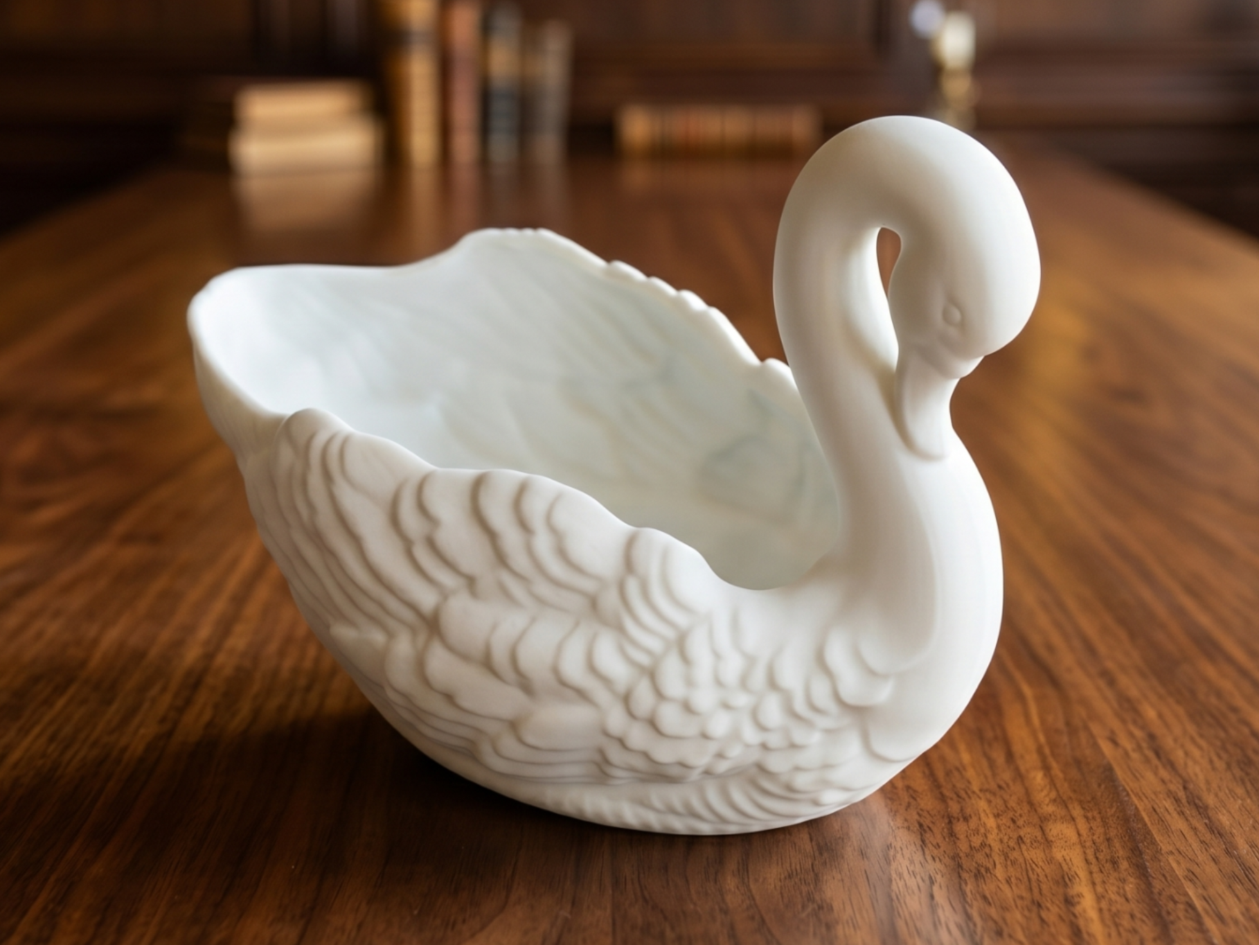 Elegant Swan Bowl / Jewelry Holder