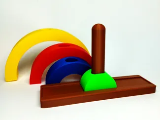 Rainbow Stacker Toy
