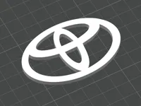 Logo emblème Toyota (sans texte) — photo 1