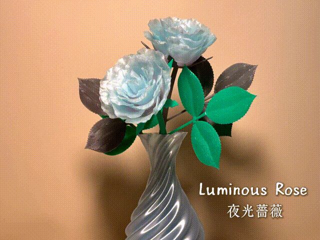 手心的蔷薇（夜光蔷薇）